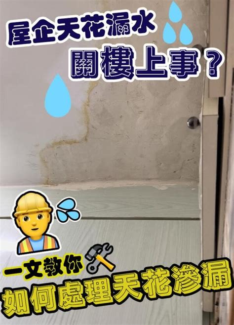 漏水問題|樓上漏水如何處理？可以要求賠償嗎？一篇文章帶你了。